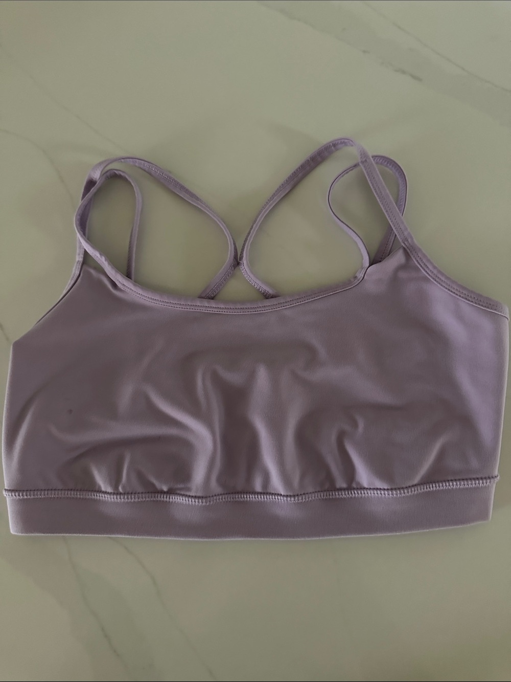 GAIAM Lilac Double-Strap Sports Bralette
